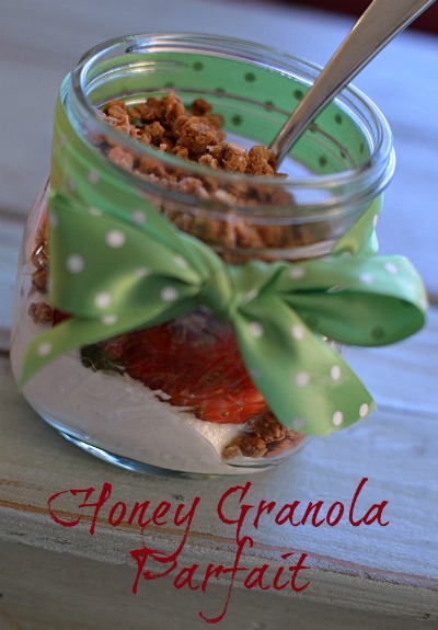 I make this granola and have it on hand. On busy mornings I have a quick and healthy breakfast!