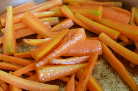 Carrots sauteed in butter!