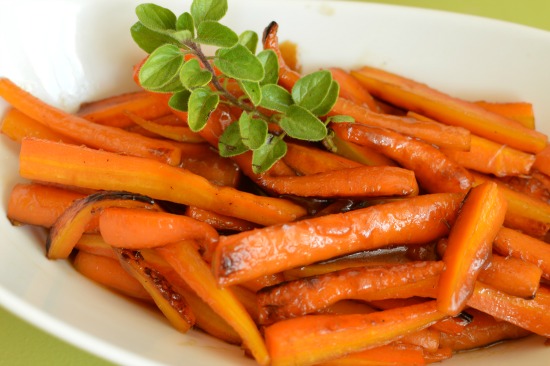 Maple glazed carrots are gorgeous for Holiday dinners!