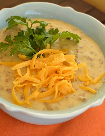 Cheesy biscuits and gravy are one of my favorites to serve to company! Everything can be made ahead, makes my life easier!