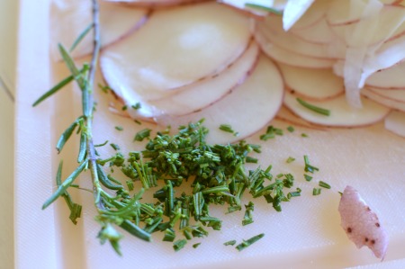 Potatoes and Rosemary