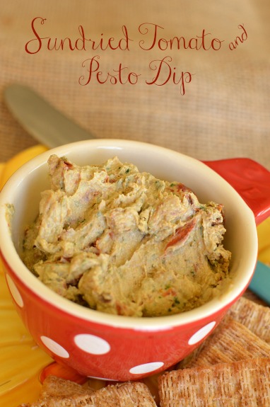 This dip is so yummy with crackers, veggies or on sandwiches!