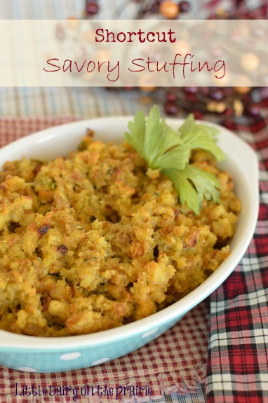 Easy and delicious savory stuffing for the Holidays!