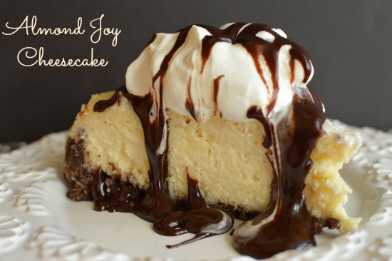 Perfectly chocolaty, creamy and coconuty cheesecake! Extra decadent!