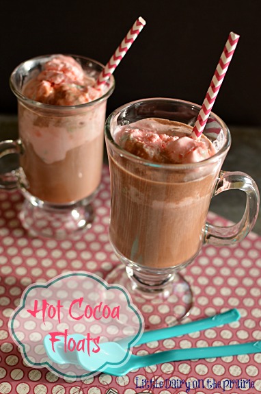 Hot Cocoa Floats!! Little Dairy on the Prairie