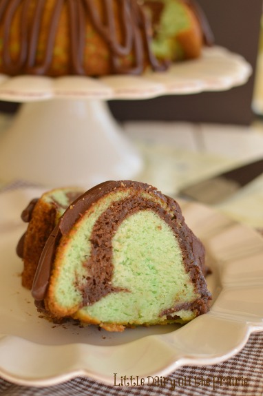 Chocolate Marbled Pistachio Cake  Little Dairy on the Prairie  An extra moist cake starts with a cake mix!
