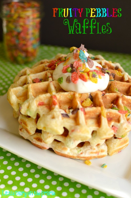 Some kids want cereal...others want waffles! This will make everyone happy!! - Little Dairy on the Prairie