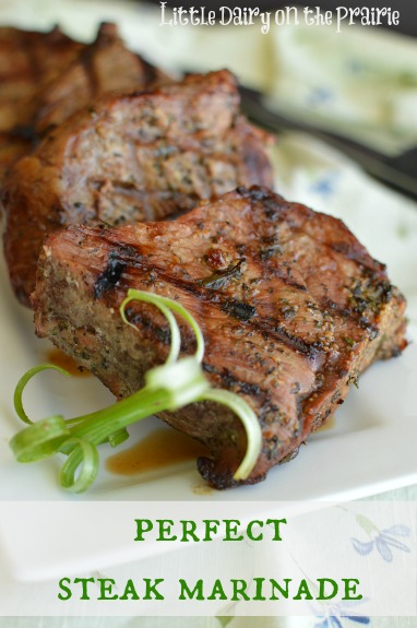 I bet you have all the ingredients for this steak marinade in your cupboard already! It's packed with flavor!