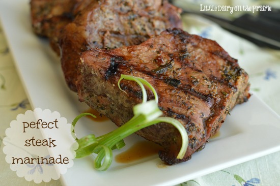 If you love a good steak…try this marinade! Some friends told us abou