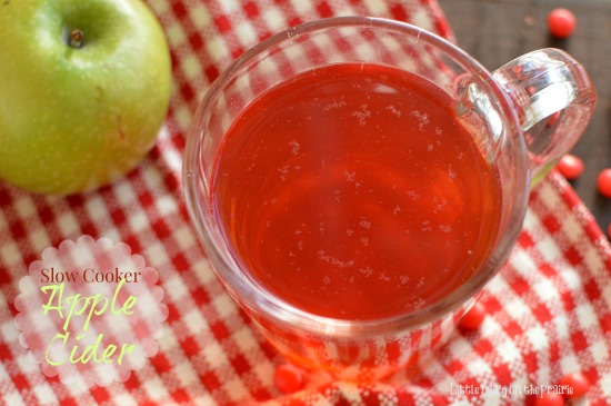 Warm up from the top of your head to the tip of our toes with Slow Cooker Apple Cider! Little Dairy on the Prairie