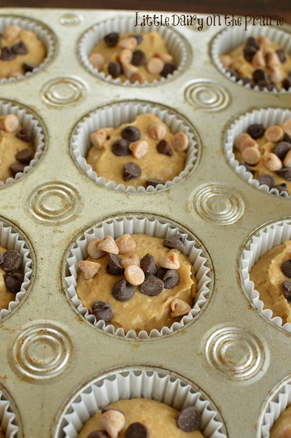 Peanut Butter, Banana Muffins