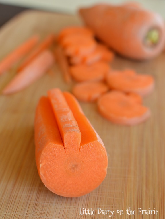 Carrot "Pumpkins" - easy to make