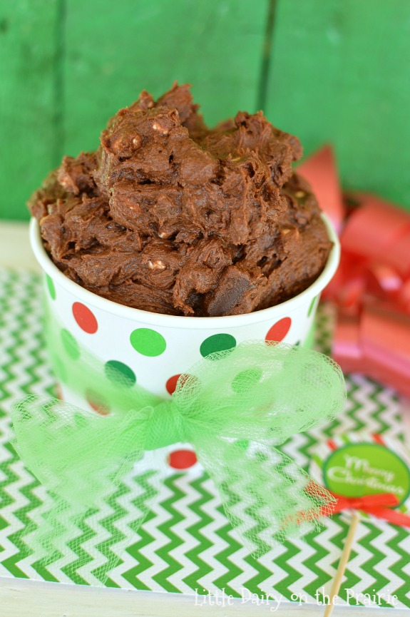 North Pole Cookie Dough! Freezable dough makes this one perfect for holiday gift giving! Little Dairy on the Prairie