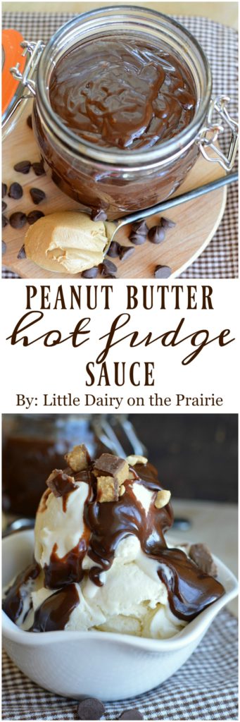 Peanut Butter Hot Fudge Sauce is the reason I eat ice cream! Heck, I won't judge you if you just grab a spoon eat it straight from the jar!