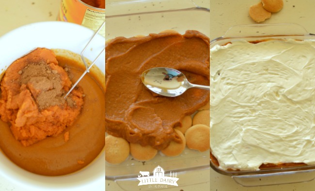 No Bake Pumpkin Toffee Icebox Cake-8