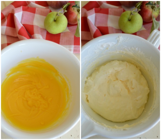 an image showing how to use pudding to make  fruit salad