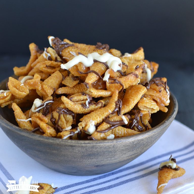 Five Minute Caramel Bugles Pitchfork Foodie Farms