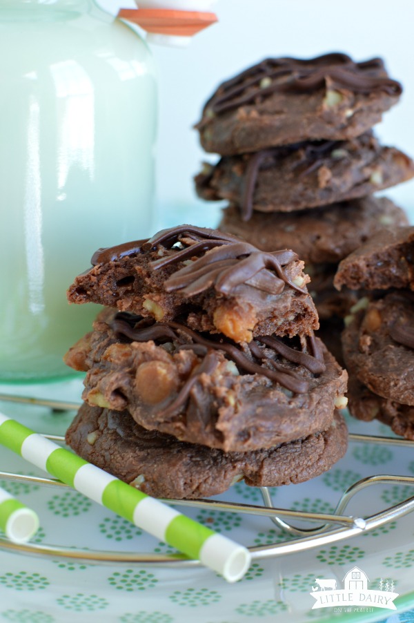 Decadent Turtle Cookies