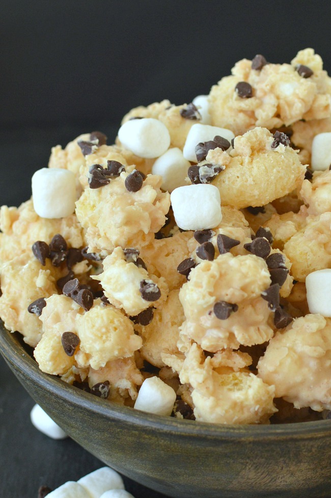 Chocolate Peanut Butter Popcorn 13