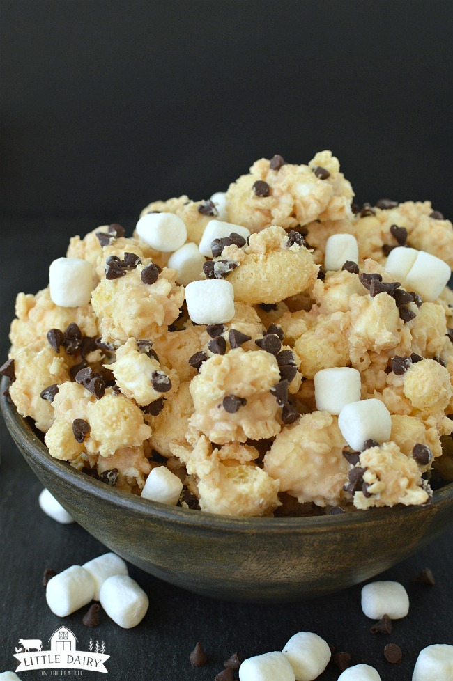 Chocolate Peanut Butter Popcorn 7