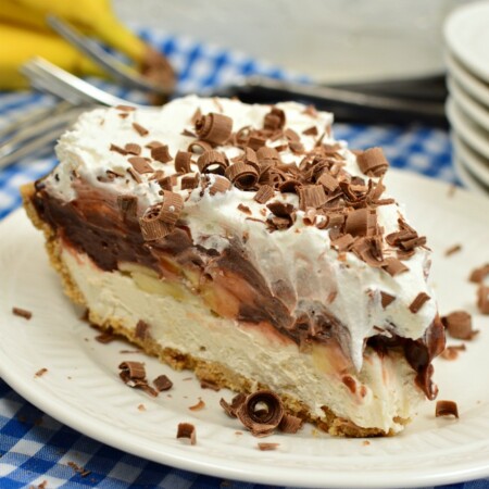 Chocolate Banana Cream Pie No Bake