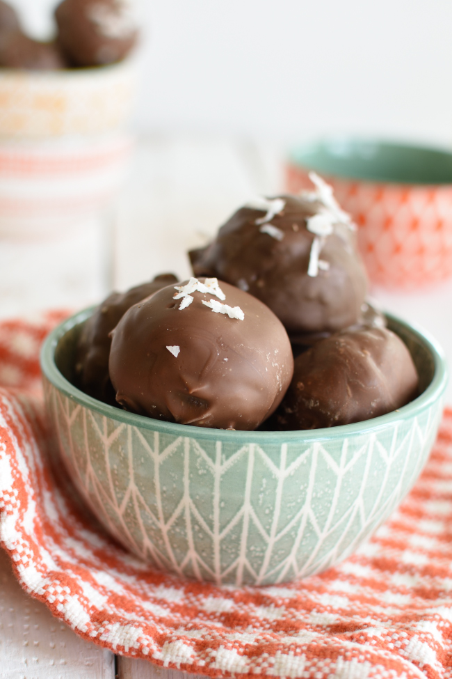 German Chocolate Bites - easy dessert