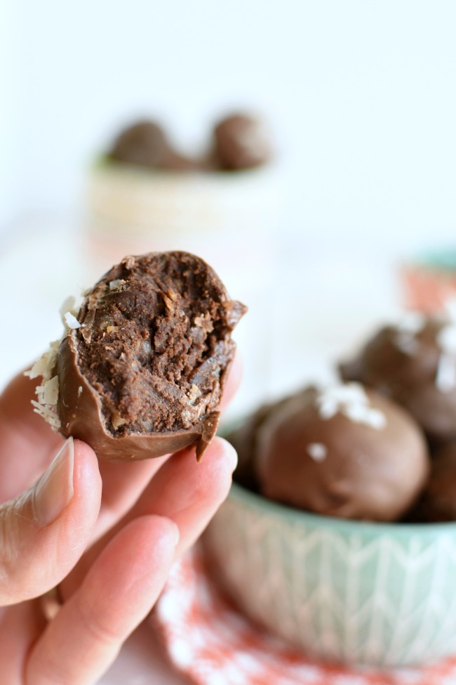 German Chocolate Bites - simple and quick