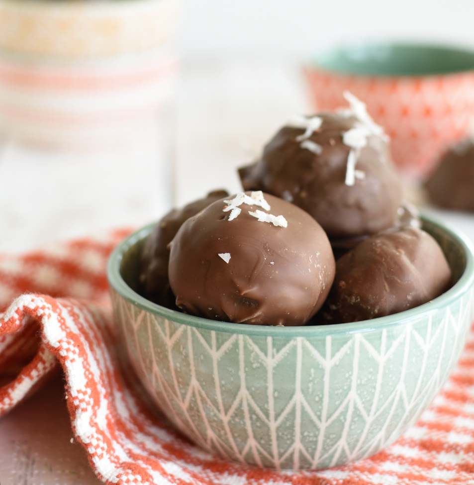 German Chocolate Bites - 3 ingredients