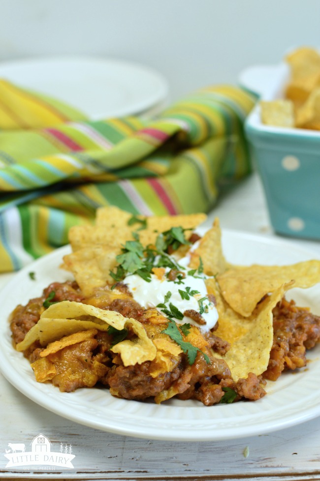 Cheesy Beef Mexican Casserole - a simple weeknight meal