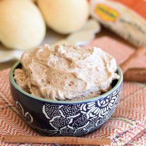 Whipped Cinnamon Butter- Use it on rolls, bread, sandwiches, etc.