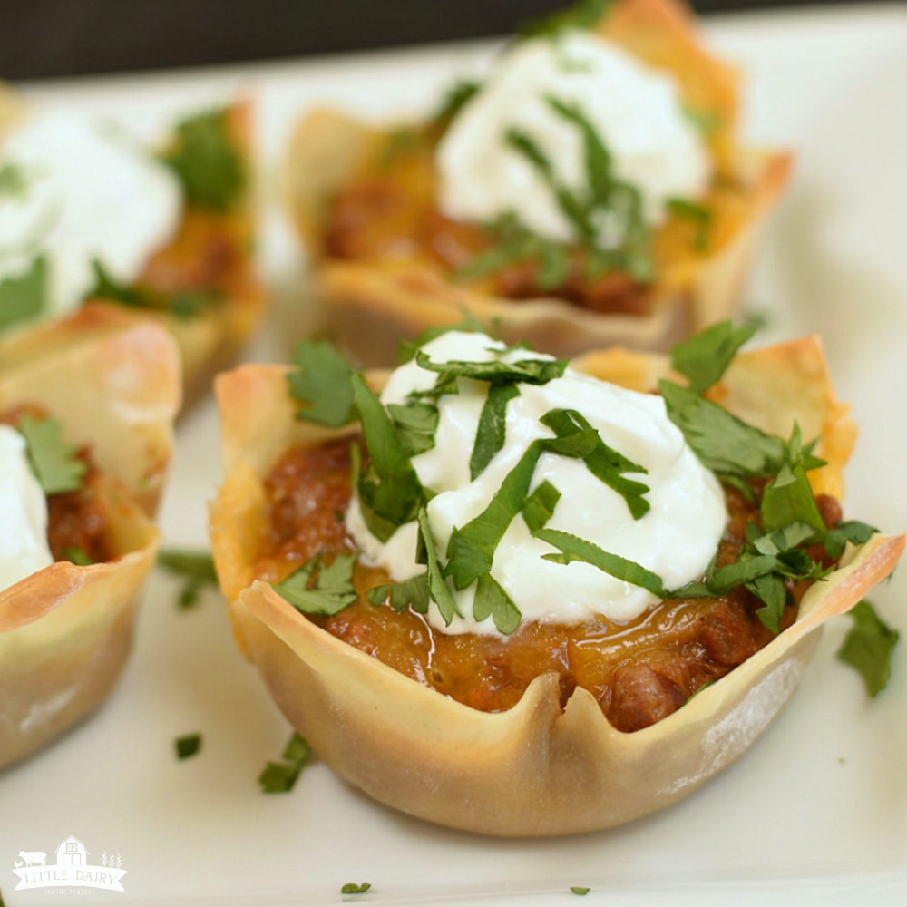 Wonton Burrito Cups - featured image