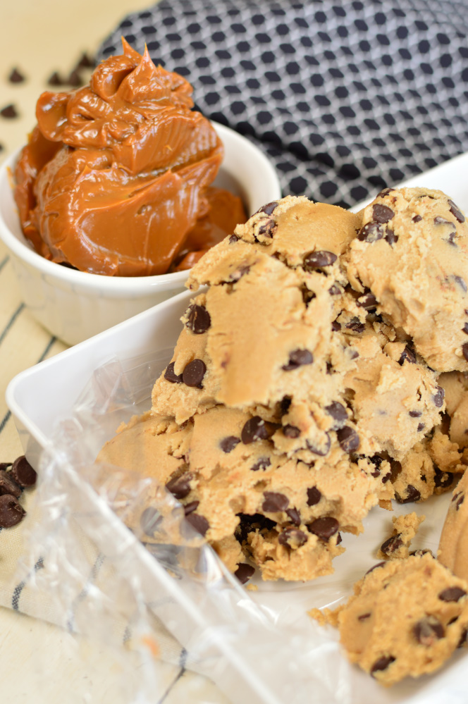 Caramel Filled Chocolate Chip Cookie Bars