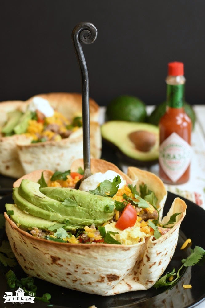 Breakfast Burrito Bowls- Weekend Breakfast