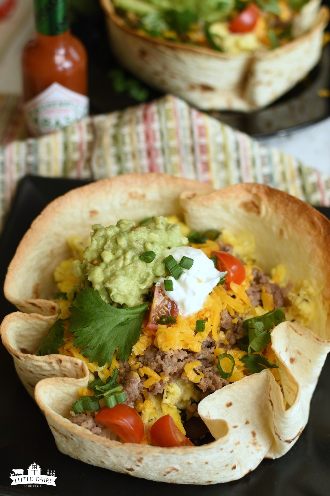 Breakfast Burrito Bowls- with guac