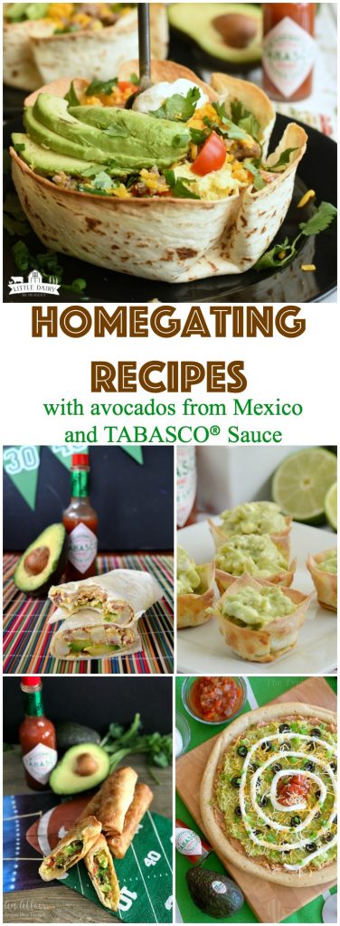 Start game day in a yummy way with this collection of game day recipes! #AD #GuacWorld #FlavorYourWorld @AvosFromMexico @Tabasco httpbit.ly2p8H3ky