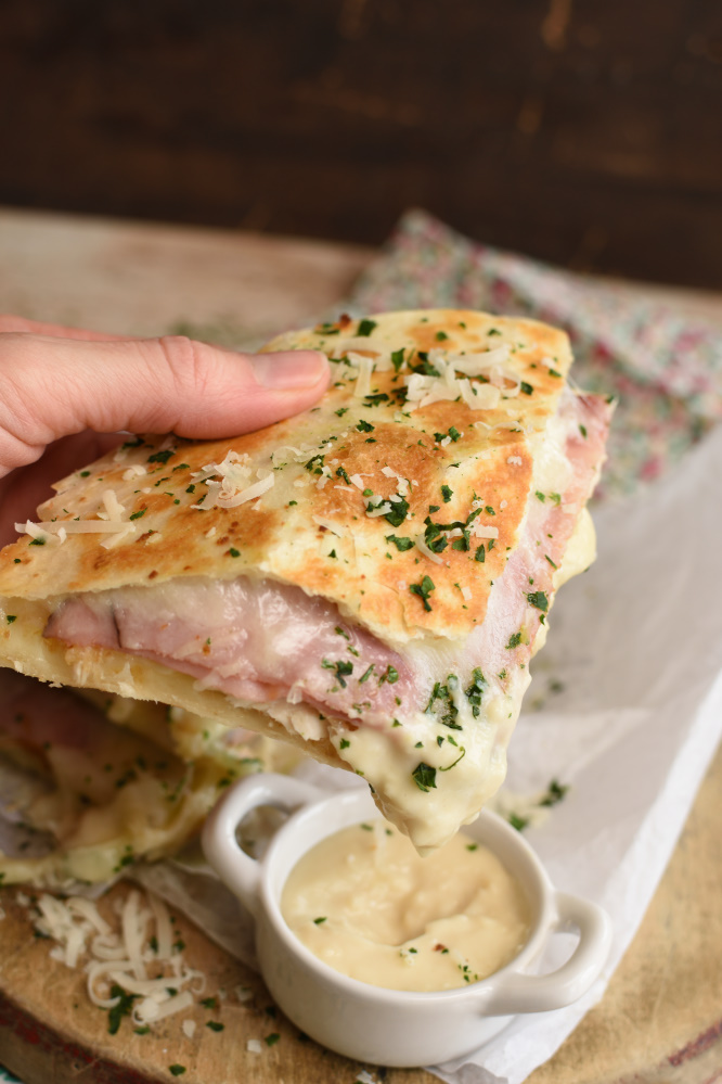 Chicken Cordon Bleu Quesadillas - a favorite quick meal