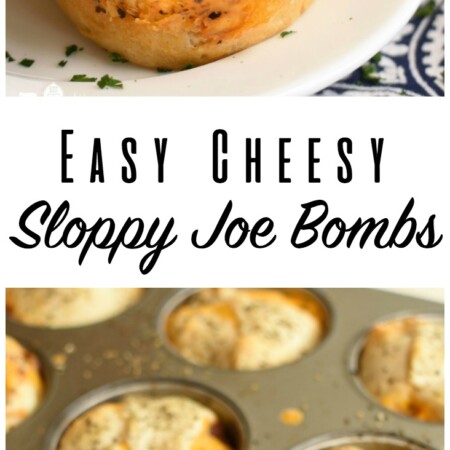 Easy Cheesy Sloppy Joes- stuffed bombs