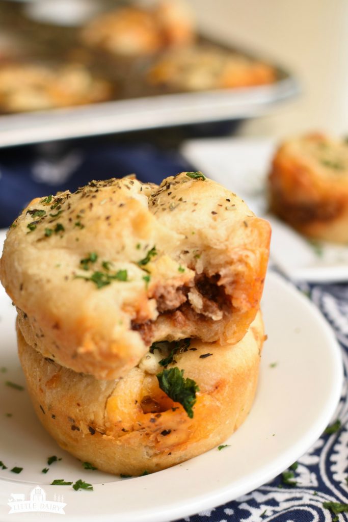 Easy Cheesy Sloppy Joes- filling inside