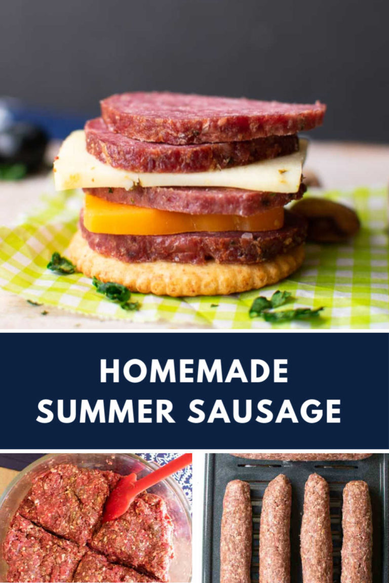 Homemade Beef Summer Sausage Recipe Pitchfork Foodie Farms