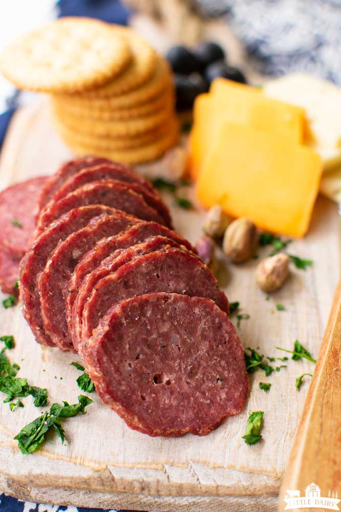 Homemade Beef Summer Sausage Recipe Pitchfork Foodie Farms