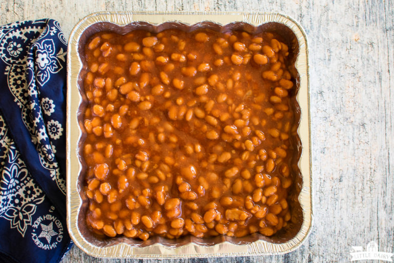 Smoked Baked Beans w/ Bacon & Brown Sugar - Pitchfork Foodie Farms