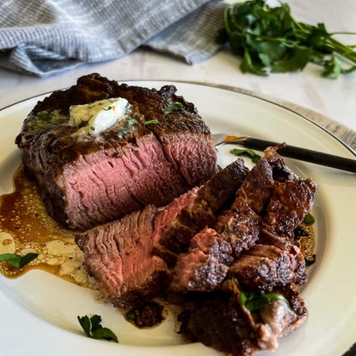 Pan Seared Steak with Garlic & Butter - Chasing The Seasons