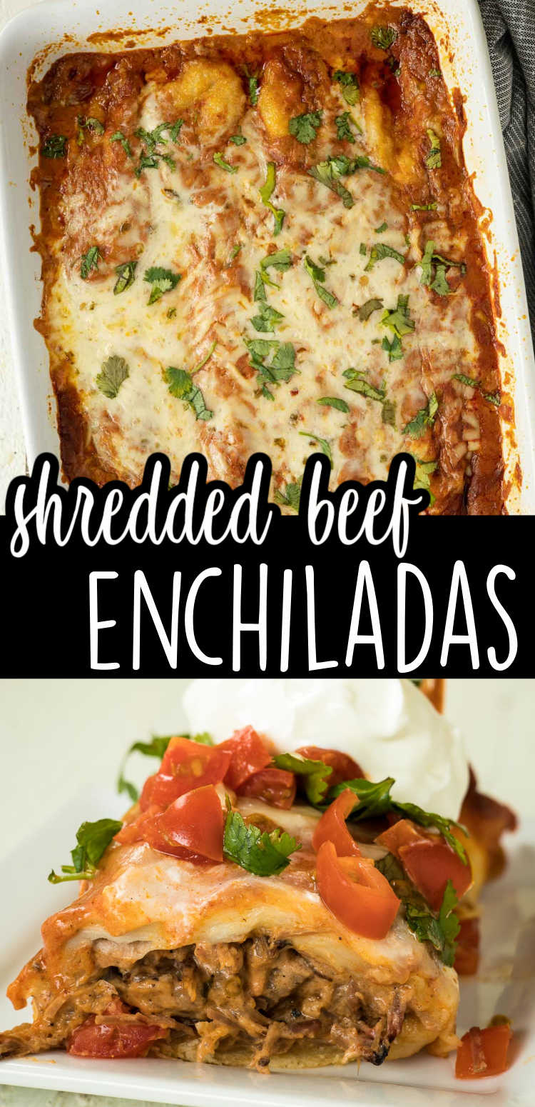 Shredded Beef Enchiladas w/ Leftover Roast - Pitchfork Foodie Farms