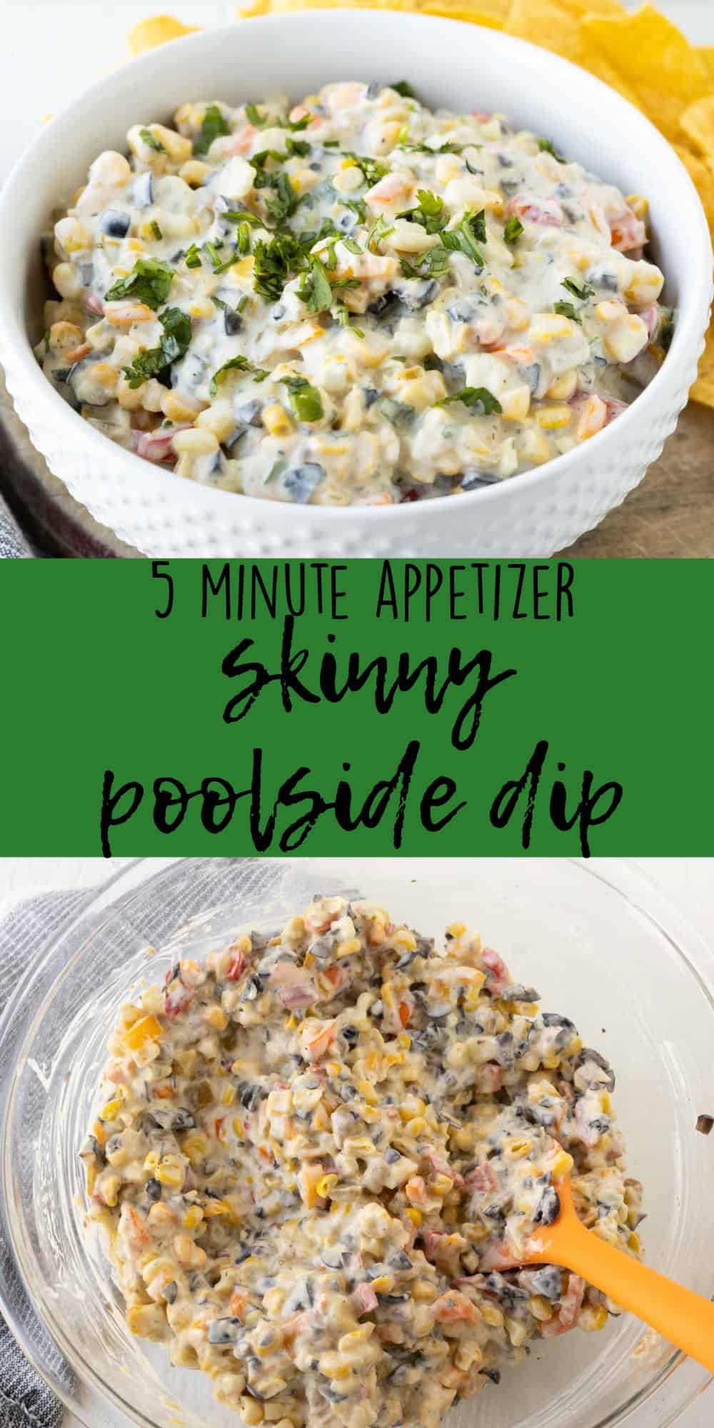 Quick and Easy Skinny Poolside Dip Recipe w/ Ranch - Pitchfork Foodie Farms