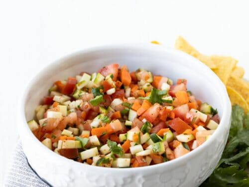 Fresh Zucchini Salsa Recipe - Pitchfork Foodie Farms