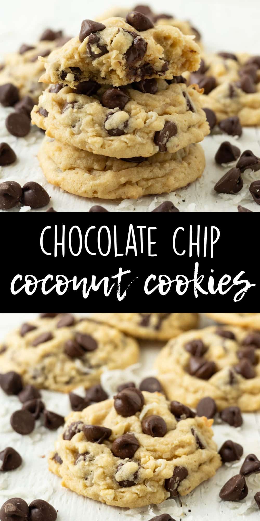 Chewy Chocolate Chip Coconut Cookies Recipe - Pitchfork Foodie Farms
